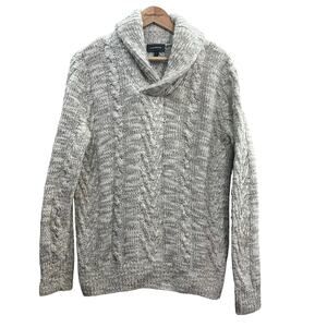 Express Wool Alpaca Blend Cowl Sweater Size Large‎